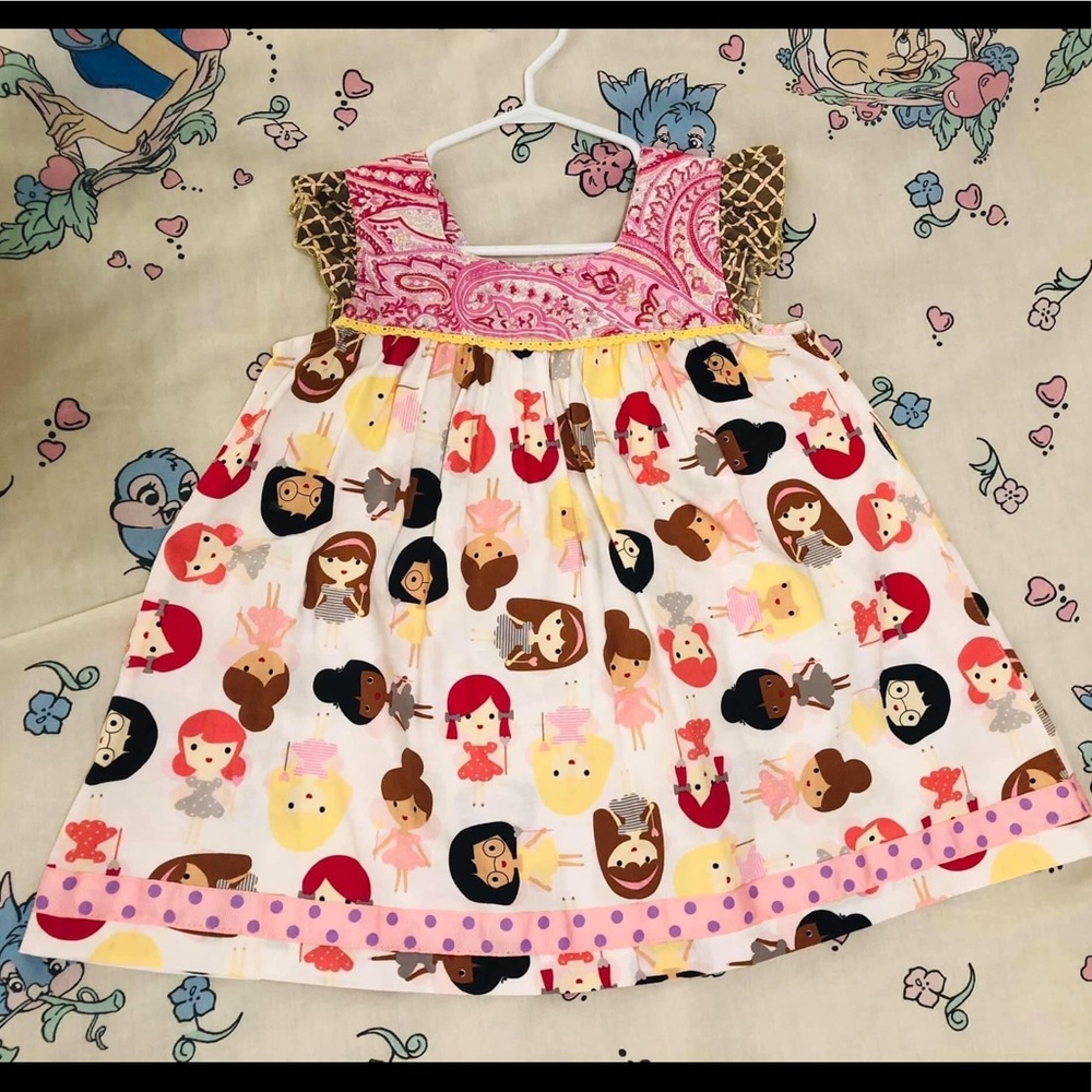 🩰💖Matilda jane platinum size 6 tink shabby top🩰💖